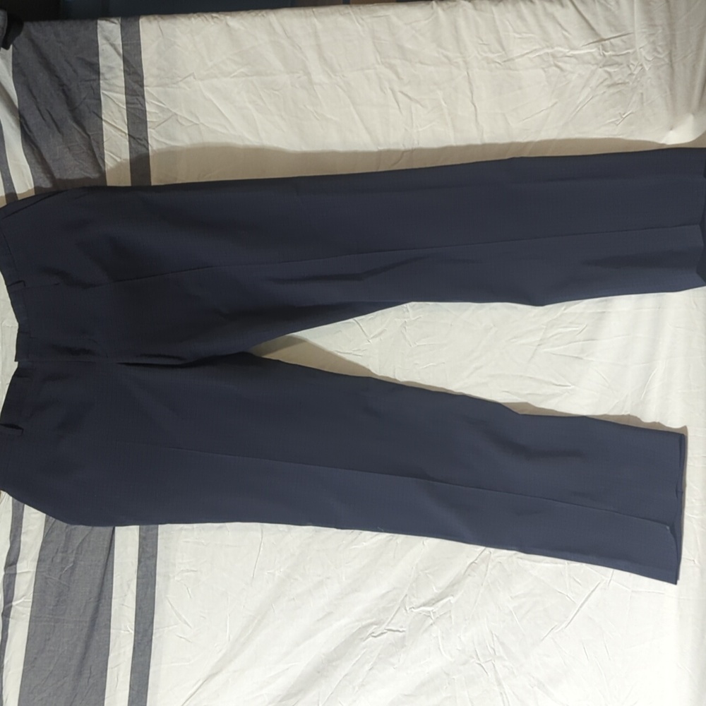 Men's Size 38R Navy& Black HUGO Pants